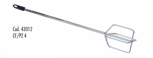 FRUSTA A 4 RAZZE IN ACCIAIO ZINCATO